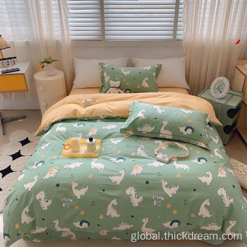 Dinosaur Valley bed sheet cover bedding pillowcase set